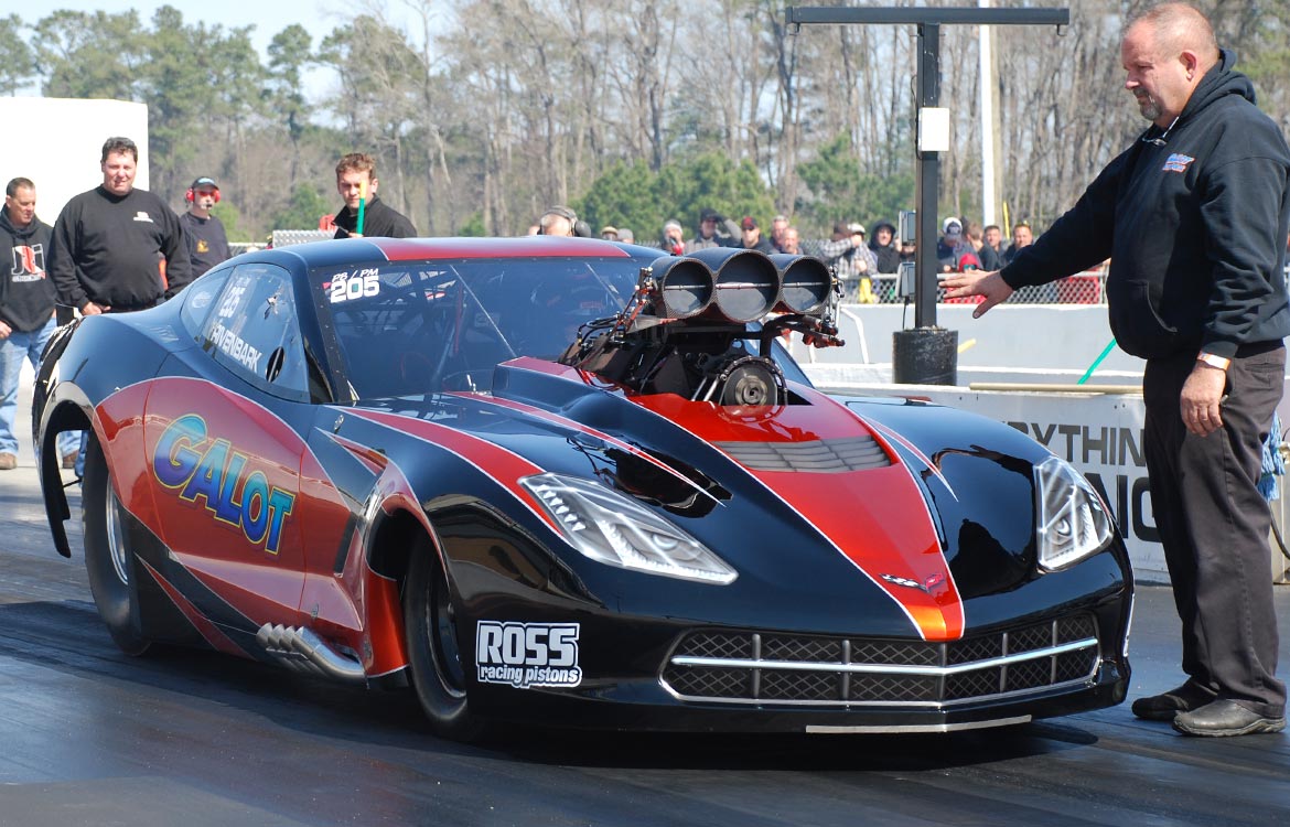 Kevin Rivenbark Galot Motsports Pro Mod Shootout Win