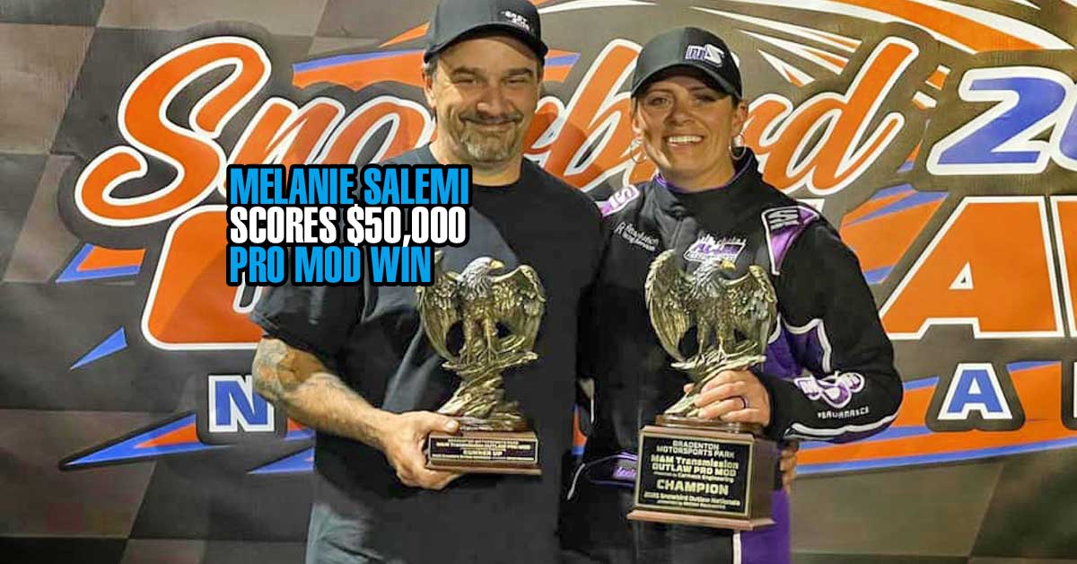 Melanie Salemi 2021 Pro Mod Victory